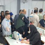 تصاویری از بازدید سخنگوی دولت از ۲ واحد تولیدی در انزلی