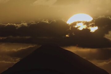 عکس | تصویری جالب از خورشید که توسط آزمایشگاه نجوم آکادمی علوم روسیه منتشر شد