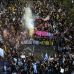 ببینید | ادعای وزیر اسرائیلی: معترضان از ایران پول دریافت می‌کنند!