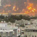 ببینید | جنگنده‌های رژیم‌ اسرائیل فرودگاه صنعا را هدف قرار دادند