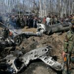 ببینید | دومین لاشه جنگنده هندی در وویان نزدیک سرینگر