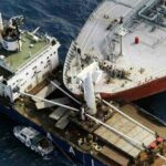 ببینید | اولین تصاویر از برخورد دو قایق حامل شهرک‌نشینان اسرائیل