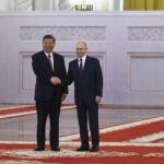 ببینید | پوتین و شی در کنار کهنه‌سربازان جنگ جهانی دوم