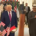 ببینید | دختران با موهای بلند؛ استقبال عجیب از ترامپ در امارات