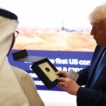 ببینید | جمله جالب ترامپ بعد از هدیه نفتی در امارات: فقط یک قطره دادند!