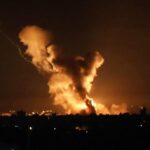 ببینید | حملات گسترده نیروی هوایی اسرائیل به جنوب لبنان