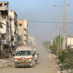 ببینید | حمله هوایی اسرائیل به منازل مسکونی در شمال غزه