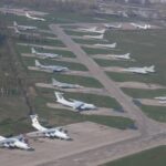 ببینید / ۴۰ جنگنده روسیه در حمله پهپادی اوکراین در آتش سوختند