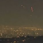 ببینید/ پاسخ پدافند به تجاوز اسرائیل در مرکز و شرق تهران/ لحظه انهدام یک ریزپرنده