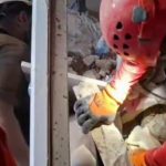 ببینید / زنده پيدا شدن ٣ نفر از زير آوار در يك منزل‌مسكونى مورد هدف اسرائیل در تهران