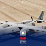 لحظه سرنگونی پهپاد پیشرفته رژیم اسرائیل در آسمان غرب کشور