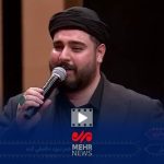 نوحه‌خوانی آذری مداح اردبیلی در حسینیه معلی