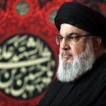 ببینید | ادای احترام وزیر امور خارجه به مزار شهید نصرالله دبیرکل فقید حزب الله لبنان