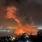 ببینید | انفجار در ضاحیه بیروت پس از حملات هشدارآمیز ارتش اسرائیل