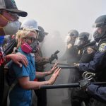 ببینید | ‌تیراندازی شدید نیروهای گارد ملی آمریکا به معترضان به سیاست‌های مهاجرتی ترامپ