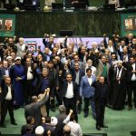 ببینید | شعار مرگ بر آمریکا و اسرائیل نمایندگان مجلس پس رای قاطع به طرح تعلیق همکاری با آژانس بین المللی اتمی!