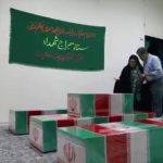 ببینید | لحظاتی از وداع خانواده‌های شهدای حملۀ اسرائیل به ایران