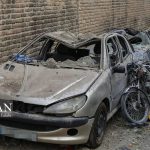 ببینید | تصاویری از خودروهایی که در حملات رژیم اسرائیل به زندان اوین آسیب دیدند