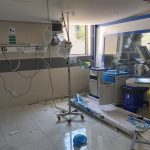 تصاویر جدید از تخریب بیمارستان فارابی کرمانشاه در پی حمله اسرائیل