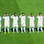 ببینید/ سلام نظامی بانوان فوتبالیست ایران قبل از شروع دیدار مقابل اردن