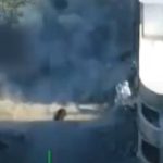 ببینید/ لحظه هدف گرفتن زن و کودک فلسطینی در حمله پهپادی رژیم صهیونیستی