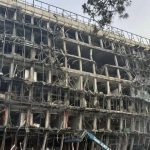 ببینید / تصاویری جدید از ویرانی موسسه استراتژیک اسرائیل با موشک های ایران