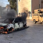 ببینید | تصاویر تازه از لحظه حمله پهپادهای اسرائیلی به کاروان ارتش سوریه