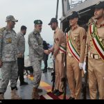 ببینید | بازدید فرمانده نیروی دریایی ارتش از یگان‌های شناوری در تنگه هرمز و خلیج فارس