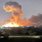 ببینید | ویدئویی از حمله موشکی روسیه به پایگاه هوایی اوکراین