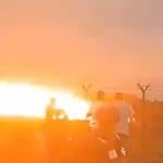 ببینید / لحظه سقوط جنگنده F-16 لهستانی و کشته شدن خلبان آن در هنگام تمرین