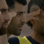 ببینید / سلام نظامی بازیکنان تیم ملی فوتبال پیش از دیدار با افغانستان