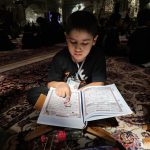 یادبود کودکان و مادران شهید جنگ ۱۲ روزه در حرم‌مطهر رضوی