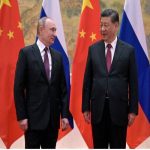 ببینید | لحظه دیدار رؤسای جمهور روسیه و چین در اجلاس سازمان همکاری شانگهای