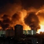 ببینید | حملات پهپادی اوکراین به انبار نفت سوچی روسیه