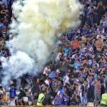 ببینید | ورود یک هوادار استقلال به ورزشگاه شهدای شهرقدس با پرچم فلسطین