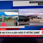 ببینید | هواپیماهای ریاست جمهوری روسیه و آمریکا در کنار هم در فرودگاه