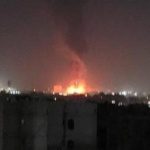 ببینید | تصویری تازه از حمله شدید اسرائیل به پایتخت یمن