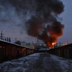 ببینید | تصاویر تازه از حمله اوکراین به خط لوله انتقال نفت روسیه