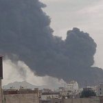 ببینید | تصاویری تازه از حمله هوایی اسرائیل به صنعا