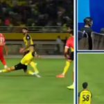 ببینید | صحنه‌ای درون محوطه جریمه سپاهان که بازیکنان پرسپولیس اعتقاد به خطای پنالتی داشتند