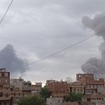 تصاویر | عکس‌های اولیه از حملات اسرائیل به صنعا