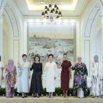 ببینید / زهرا پزشکیان در ضیافت همسر رئیس جمهور چین