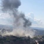 ببینید | فیلم دیگری از حمله هوایی اسرائیل به شهر صنعاء