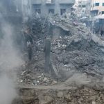 ببینید | حملات هوایی سنگین اسرائیل به شمال غرب غزه