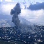 ببینید | حمله دقایقی پیش اسرائیل به لبنان