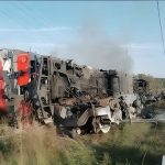 ببینید | اقدامات خرابکارانه در راه آهن روسیه؛ ۲ قطار از ریل خارج شدند