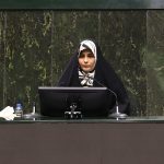 عکس | اولین تصاویر از نماینده زن بعد از ازدواج در مجلس