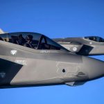 ببینید/ جنگنده‌های اف-۳۵ بر فراز ونزوئلا دیوار صوتی را شکستند