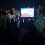 تصاویری از سومین اجتماع سراسری «فریاد فلسطین» در جوار بارگاه منور رضوی