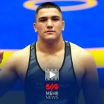 فیلم پیروزی ابوالفضل محمدنژاد برابر حریف آذربایجانی و کسب مدال طلا